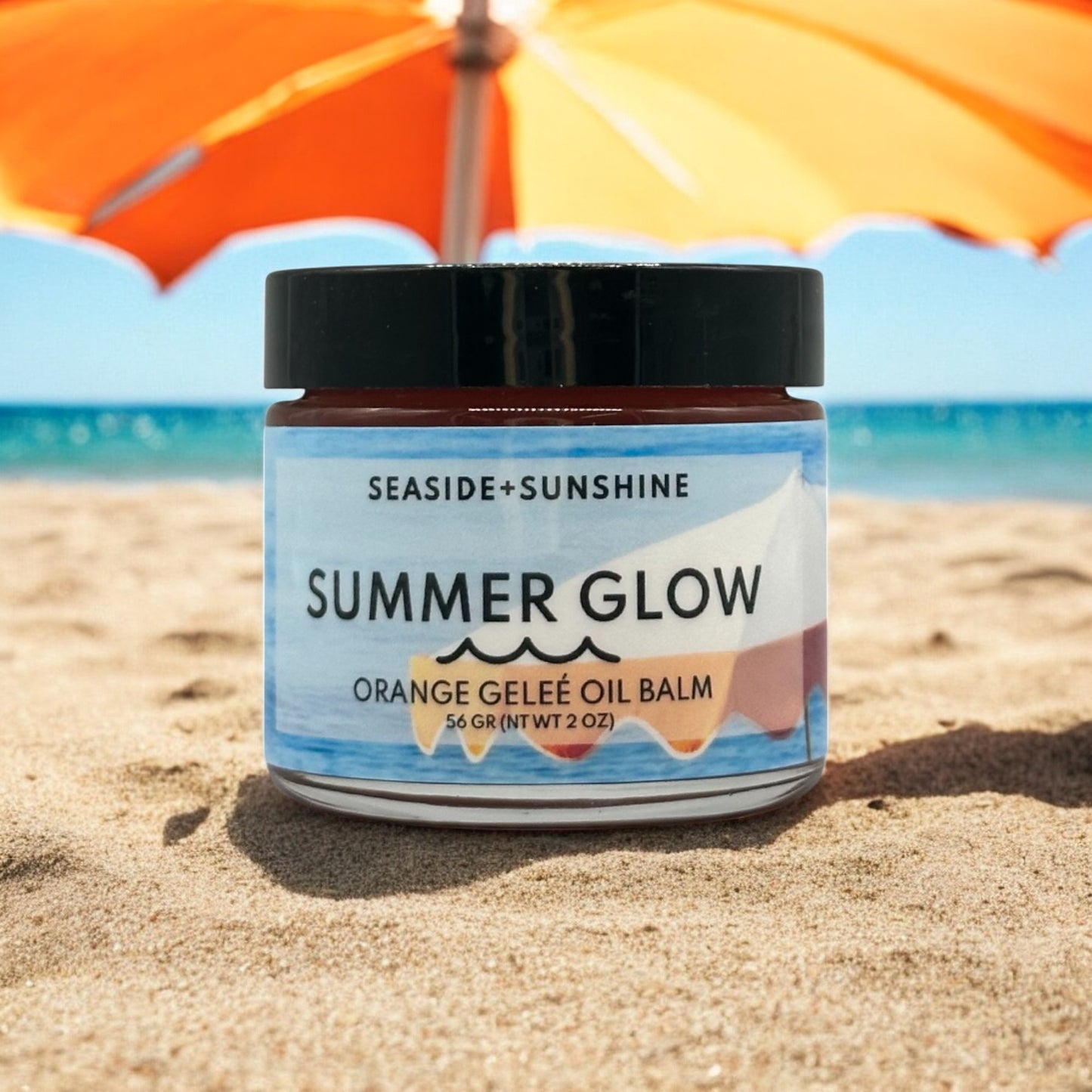 SUMMER GLOW Orange Geleé Oil Balm