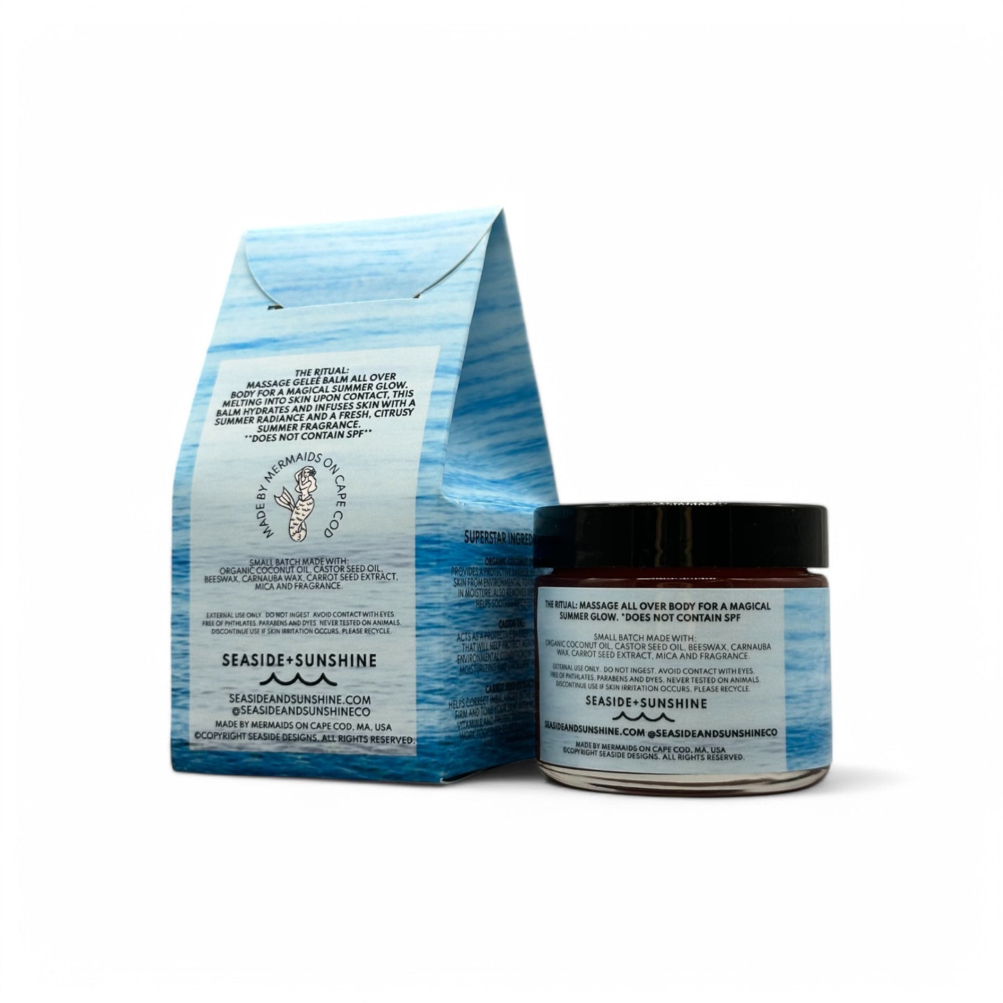 SUMMER GLOW Orange Geleé Oil Balm