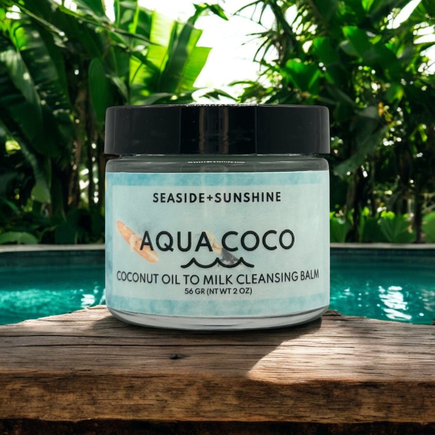 AQUA COCO Coconut Oil to Milk Cleansing Balm