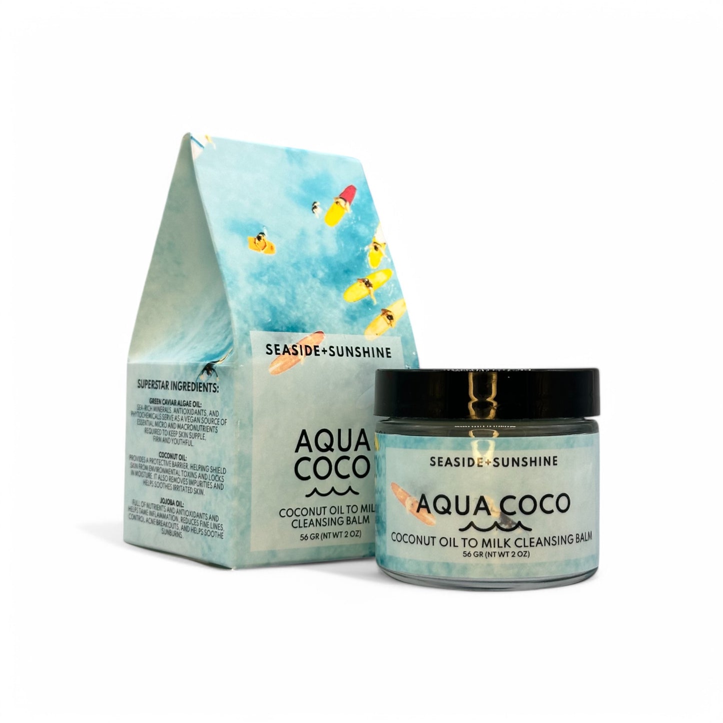 AQUA COCO Coconut Oil to Milk Cleansing Balm